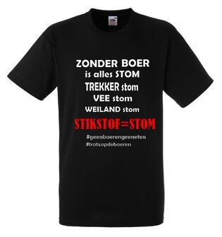 Shirt trots op de boer