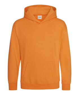 Oranje kinder hoodie