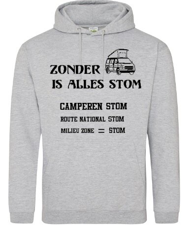 alles-stom-zonder-camper-hoodie-grijs