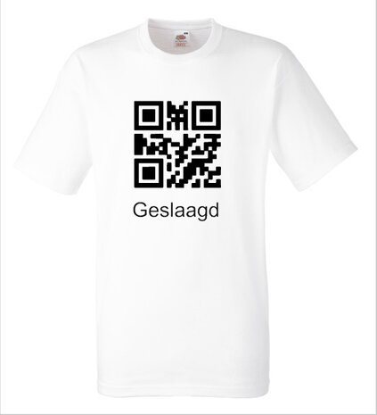 geslaagd QR